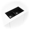 Msi Black Double Bowl 33in X 19in Quartz Undermount 50/50 Kitchen Sink ZOR-QTZ-DBSNK-0100 - alternate 5